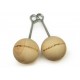Wood Power Balls 3″ 